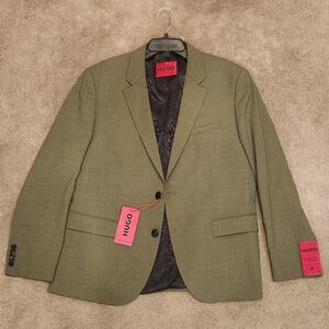 Hugo Boss Men's Green Blazer